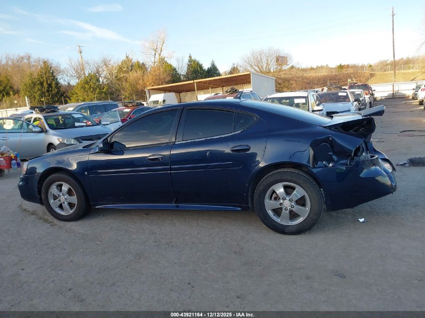 2008 Pontiac Grand Prix VIN: 2G2WP552881186601 Lot: 43921164