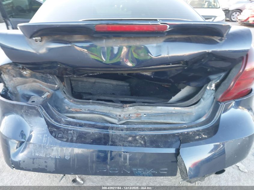 2008 Pontiac Grand Prix VIN: 2G2WP552881186601 Lot: 43921164