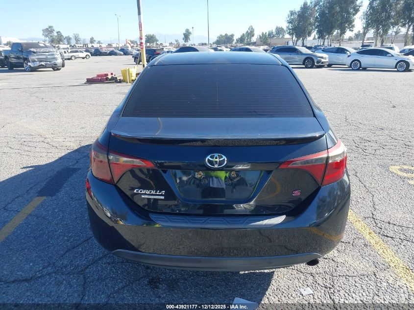 2016 Toyota Corolla S W/Special Edition Pkg VIN: 2T1BURHE7GC592367 Lot: 43921177