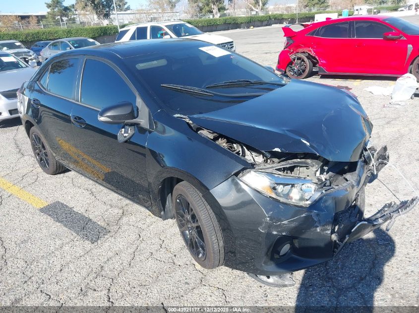TOYOTA COROLLA S W/SPECIAL EDITION PKG