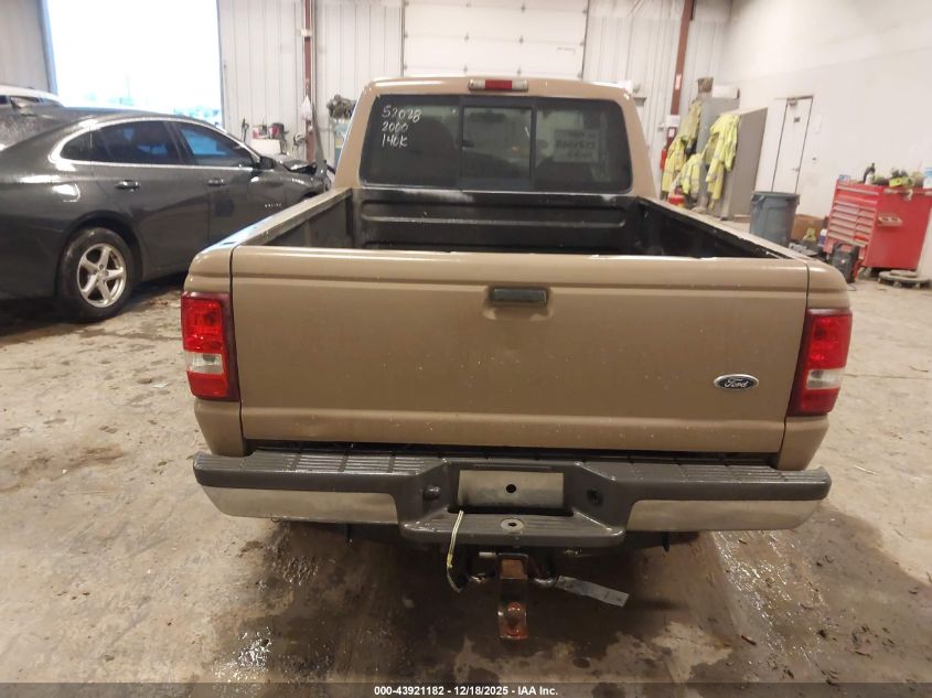 2000 Ford Ranger Xl/Xlt VIN: 1FTYR14V4YTA60023 Lot: 43921182