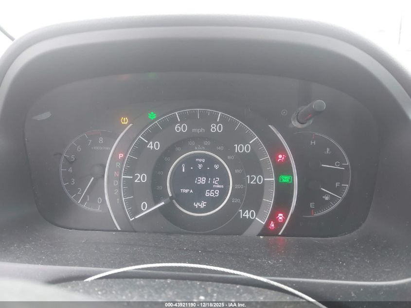 2013 Honda Cr-V Lx VIN: 5J6RM4H31DL067187 Lot: 43921190