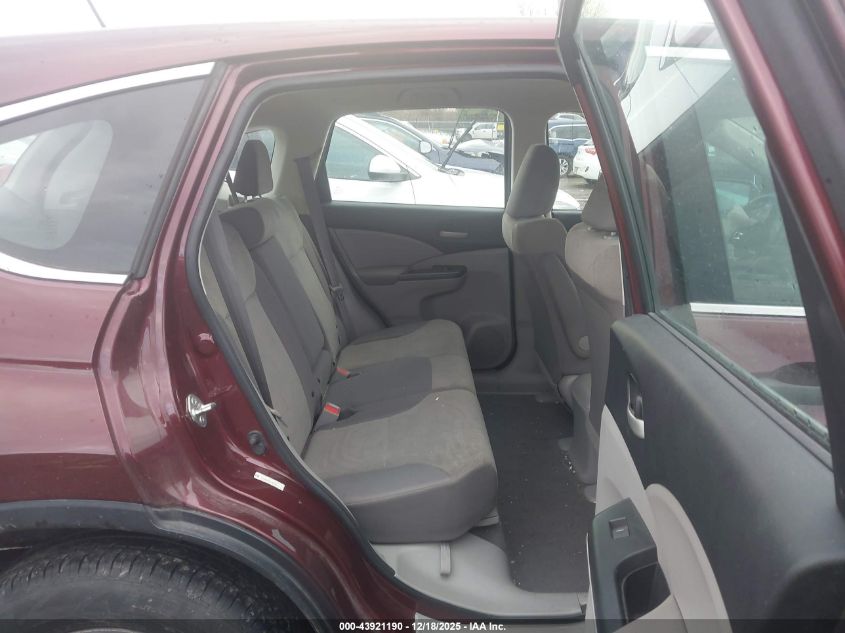 2013 Honda Cr-V Lx VIN: 5J6RM4H31DL067187 Lot: 43921190