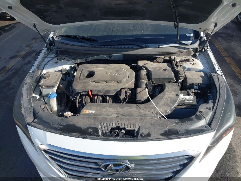 2015 Hyundai Sonata Se VIN: 5NPE24AF4FH118929 Lot: 43921195