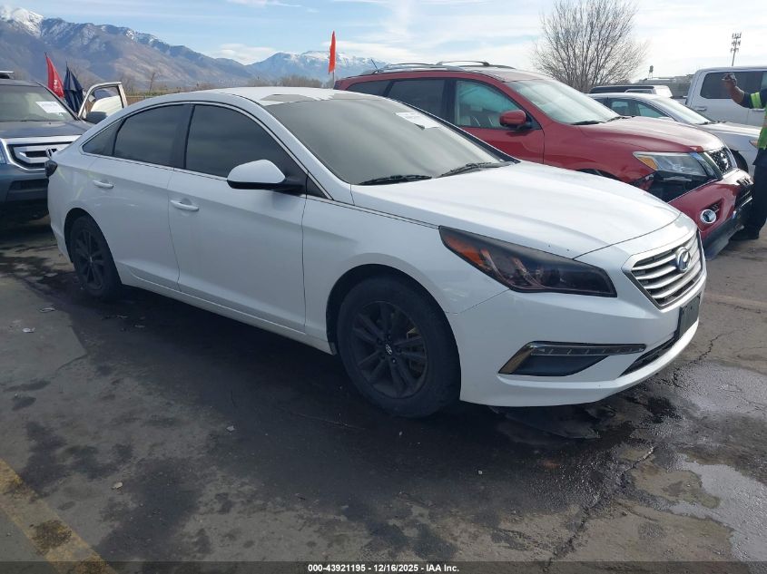 2015 Hyundai Sonata Se VIN: 5NPE24AF4FH118929 Lot: 43921195