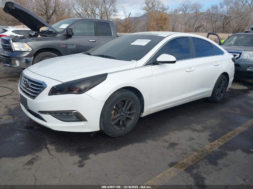 2015 Hyundai Sonata Se VIN: 5NPE24AF4FH118929 Lot: 43921195