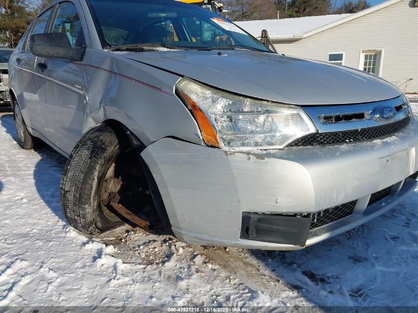 2008 Ford Focus S VIN: 1FAHP34N08W170699 Lot: 43921215