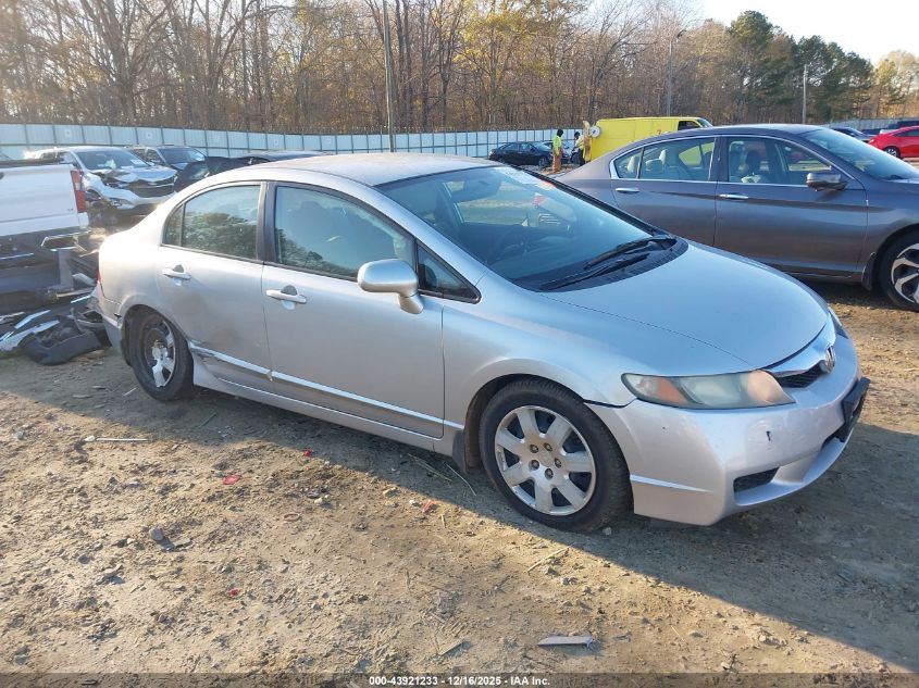 2010 Honda Civic Lx VIN: 2HGFA1F52AH317776 Lot: 43921233