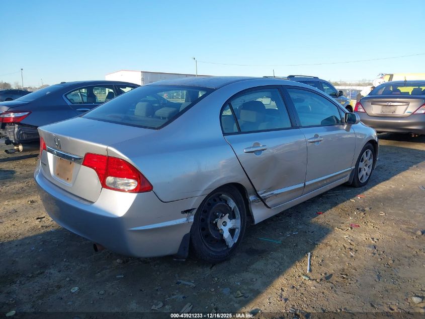 2010 Honda Civic Lx VIN: 2HGFA1F52AH317776 Lot: 43921233