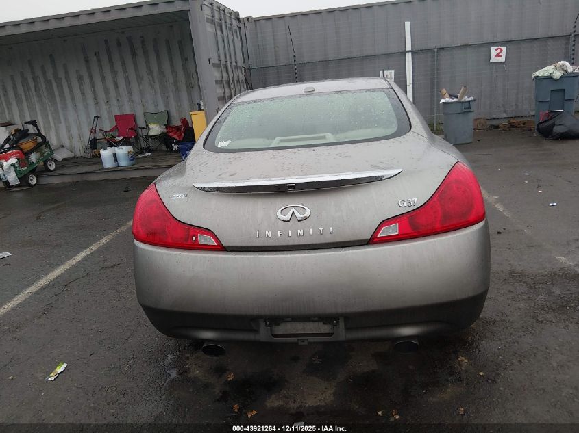 2008 Infiniti G37 Journey VIN: JNKCV64E78M122929 Lot: 43921264