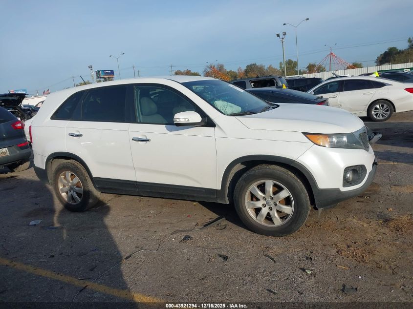 2013 Kia Sorento Lx VIN: 5XYKT3A13DG387961 Lot: 43921294