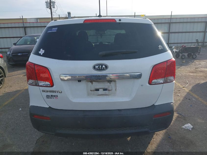 2013 Kia Sorento Lx VIN: 5XYKT3A13DG387961 Lot: 43921294