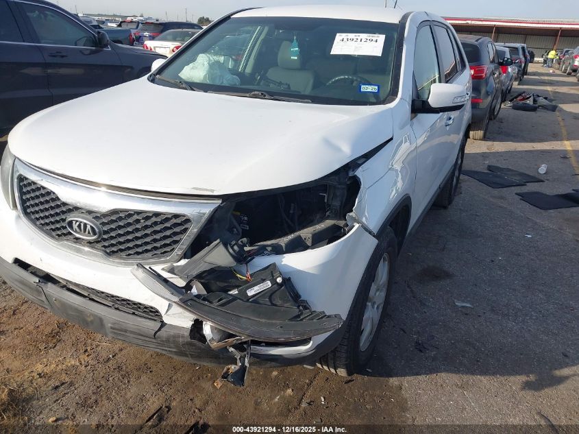 2013 Kia Sorento Lx VIN: 5XYKT3A13DG387961 Lot: 43921294