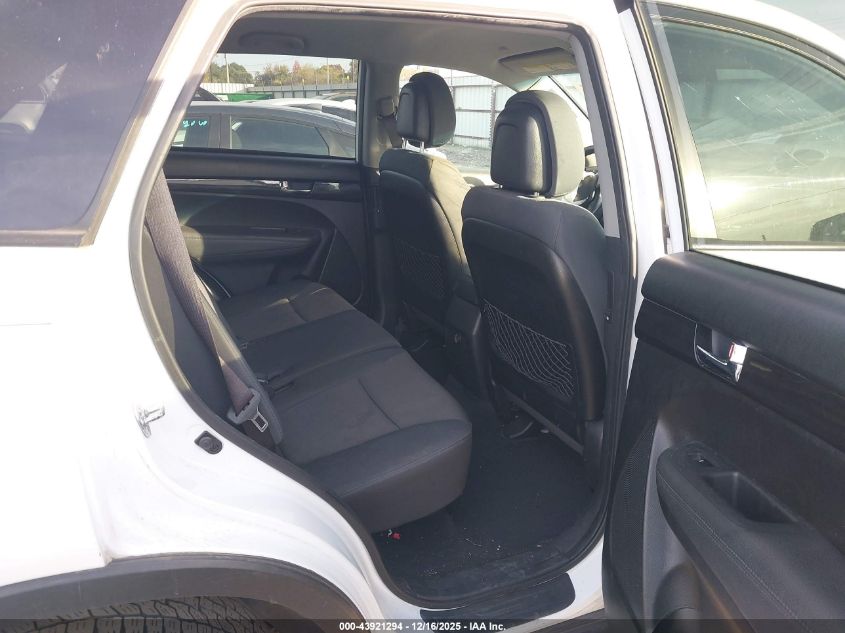 2013 Kia Sorento Lx VIN: 5XYKT3A13DG387961 Lot: 43921294