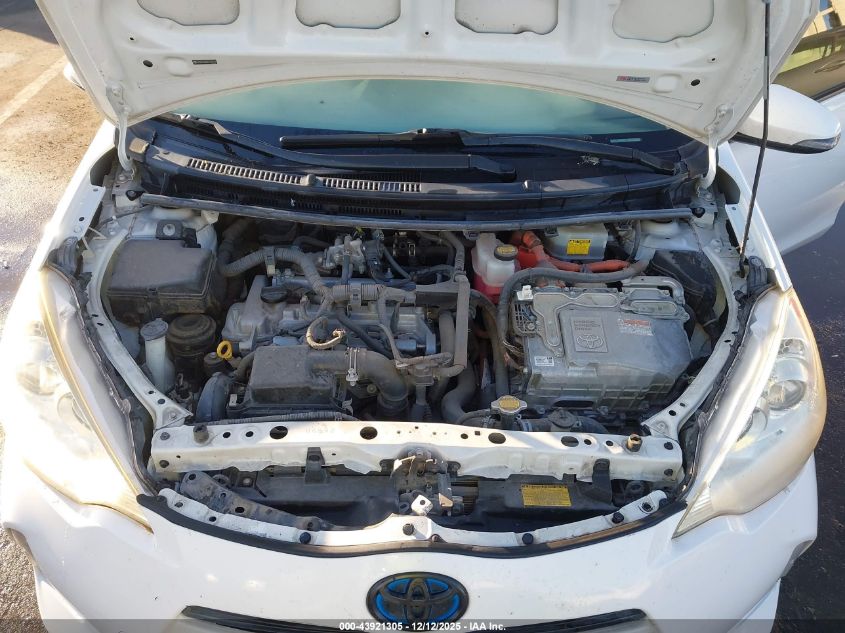 2013 Toyota Prius C One VIN: JTDKDTB35D1545181 Lot: 43921305