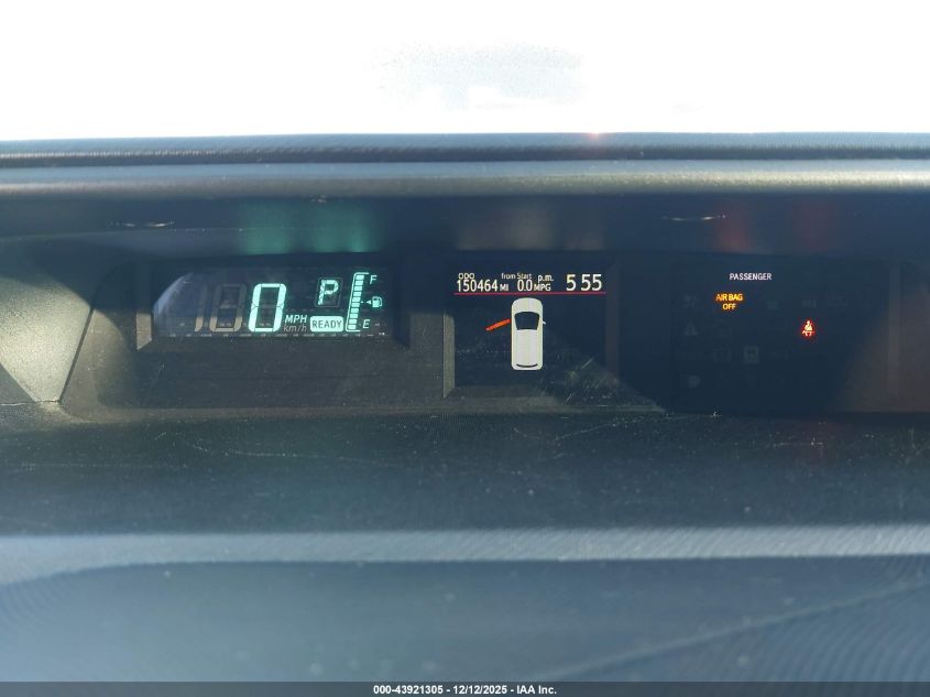 2013 Toyota Prius C One VIN: JTDKDTB35D1545181 Lot: 43921305