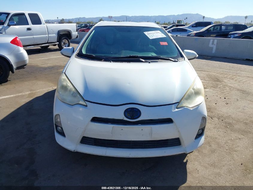 2013 Toyota Prius C One VIN: JTDKDTB35D1545181 Lot: 43921305