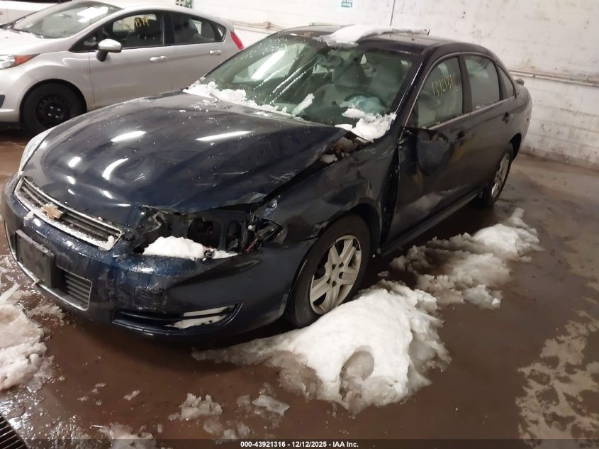 2009 Chevrolet Impala Ls VIN: 2G1WB57K991157576 Lot: 43921316