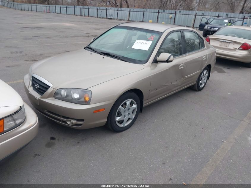 KMHDN46D76U363543 2006 HYUNDAI ELANTRA photo no. 2