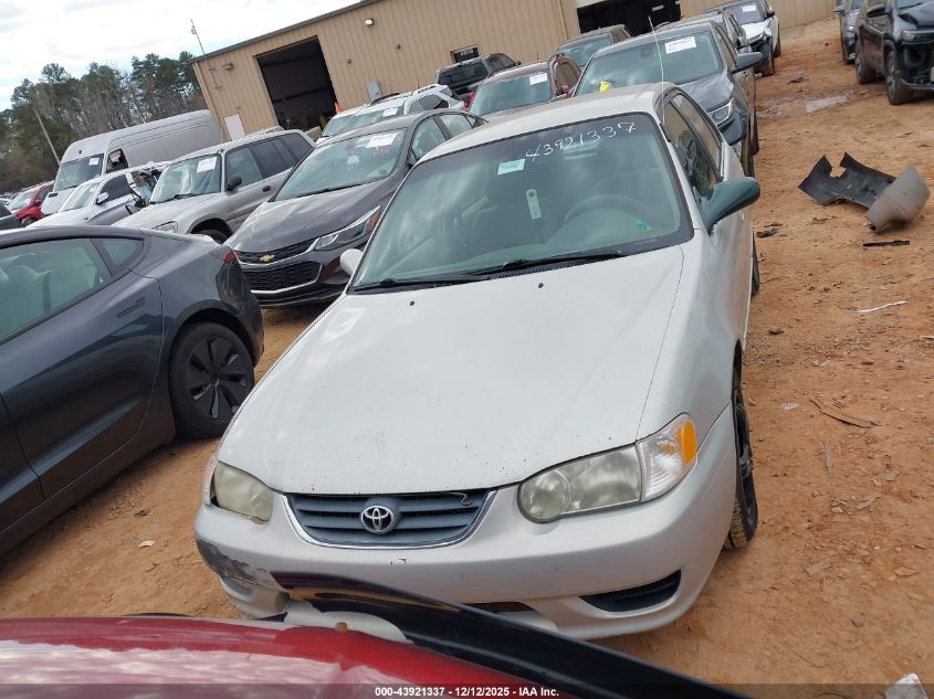 2001 Toyota Corolla Le VIN: 2T1BR12E71C507692 Lot: 43921337