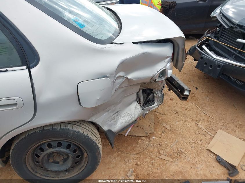 2001 Toyota Corolla Le VIN: 2T1BR12E71C507692 Lot: 43921337