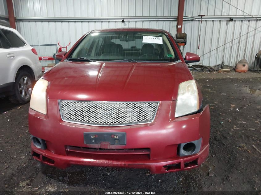 2007 Nissan Sentra 2.0S VIN: 3N1AB61E97L660145 Lot: 43921338