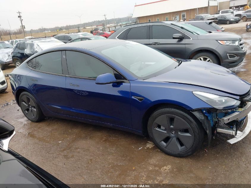 2023 Tesla Model 3 Rear-Wheel Drive VIN: 5YJ3E1EA3PF561701 Lot: 43921341