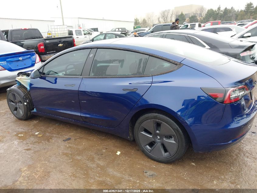 2023 Tesla Model 3 Rear-Wheel Drive VIN: 5YJ3E1EA3PF561701 Lot: 43921341