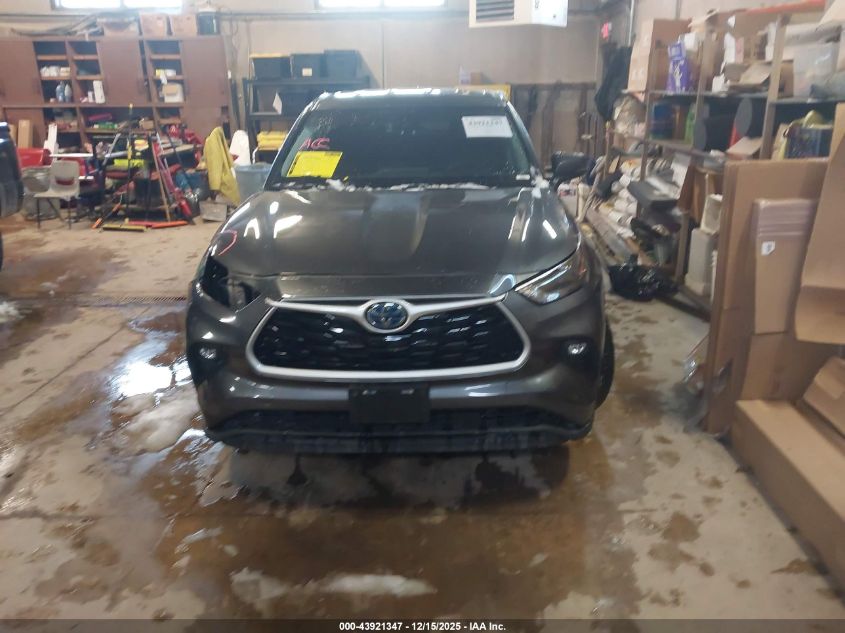 2023 Toyota Highlander Hybrid Le VIN: 5TDZARAH0PS526312 Lot: 43921347