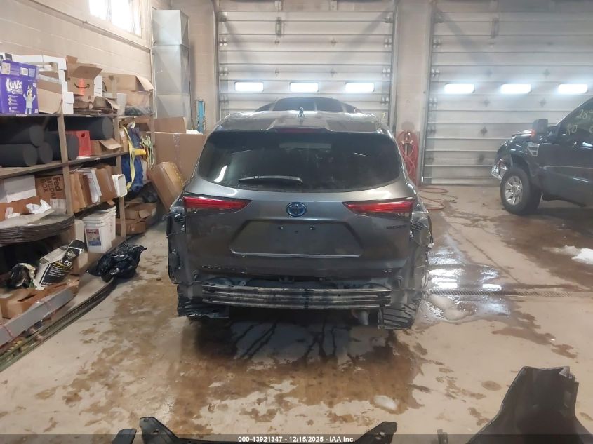 2023 Toyota Highlander Hybrid Le VIN: 5TDZARAH0PS526312 Lot: 43921347