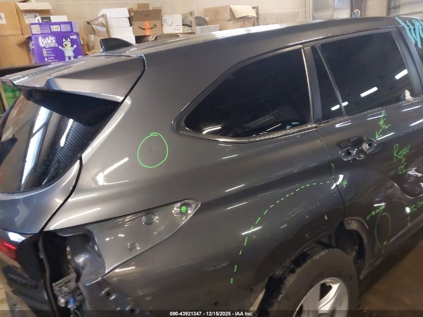 2023 Toyota Highlander Hybrid Le VIN: 5TDZARAH0PS526312 Lot: 43921347