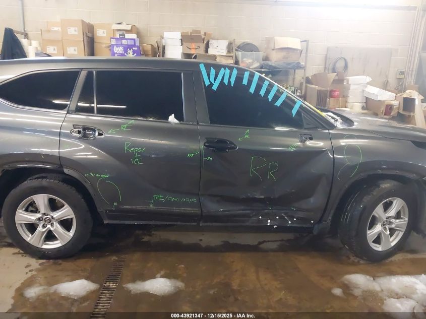 2023 Toyota Highlander Hybrid Le VIN: 5TDZARAH0PS526312 Lot: 43921347