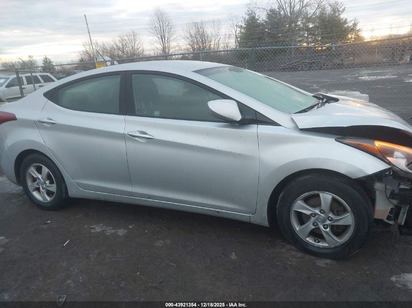 2014 Hyundai Elantra Se VIN: KMHDH4AE4EU090468 Lot: 43921354