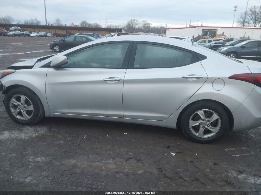 2014 Hyundai Elantra Se VIN: KMHDH4AE4EU090468 Lot: 43921354