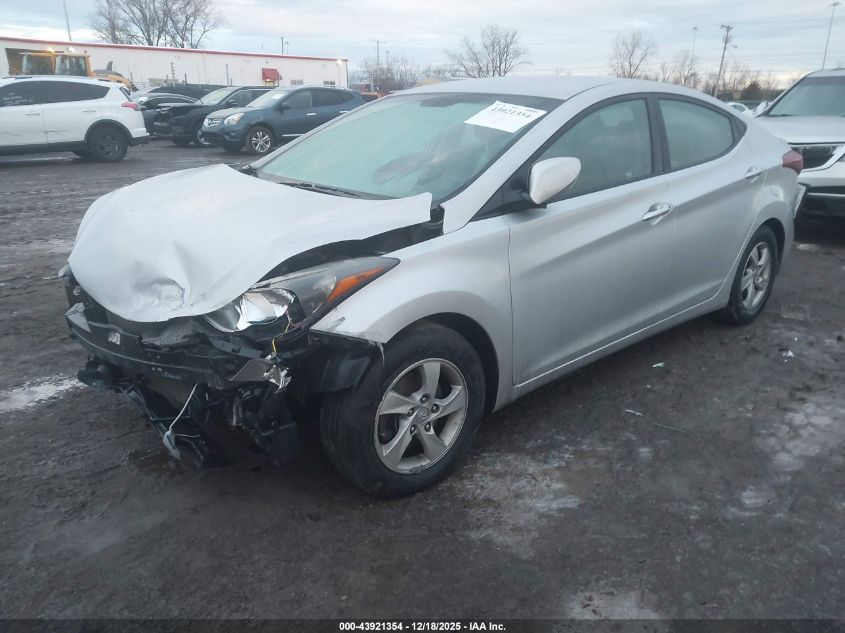 2014 Hyundai Elantra Se VIN: KMHDH4AE4EU090468 Lot: 43921354