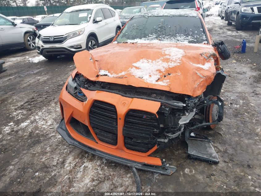 2024 BMW M3 Competition xDrive VIN: WBS43AY0XRFS04472 Lot: 43921361