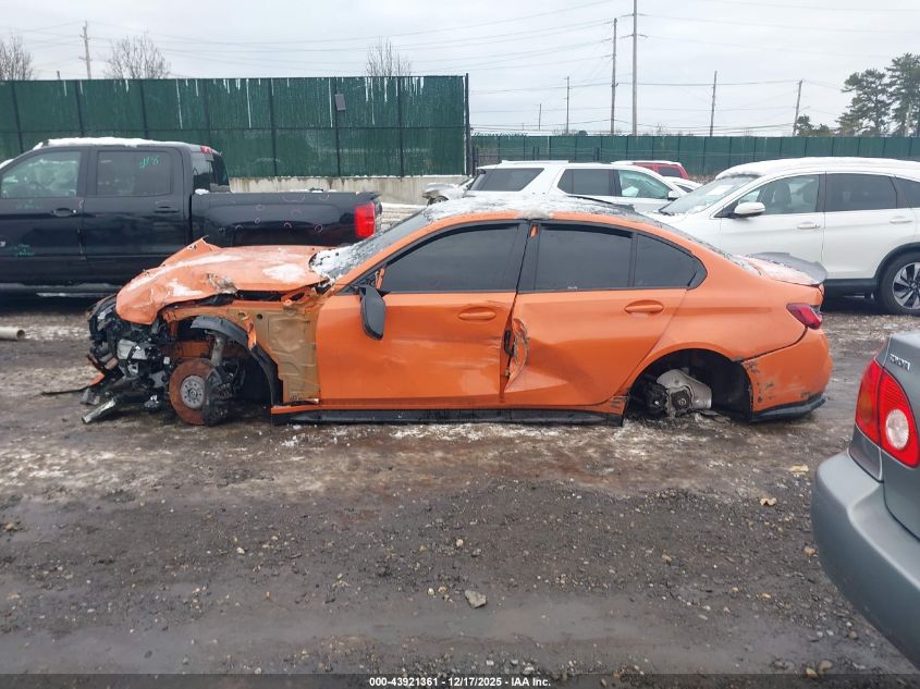 2024 BMW M3 Competition xDrive VIN: WBS43AY0XRFS04472 Lot: 43921361