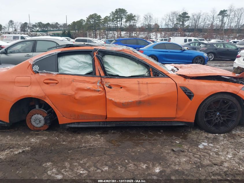 2024 BMW M3 Competition xDrive VIN: WBS43AY0XRFS04472 Lot: 43921361