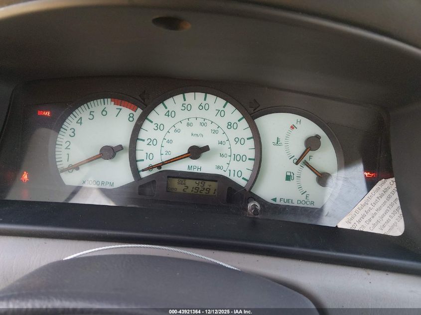 2003 Toyota Corolla Le VIN: 1NXBR32E53Z111452 Lot: 43921364