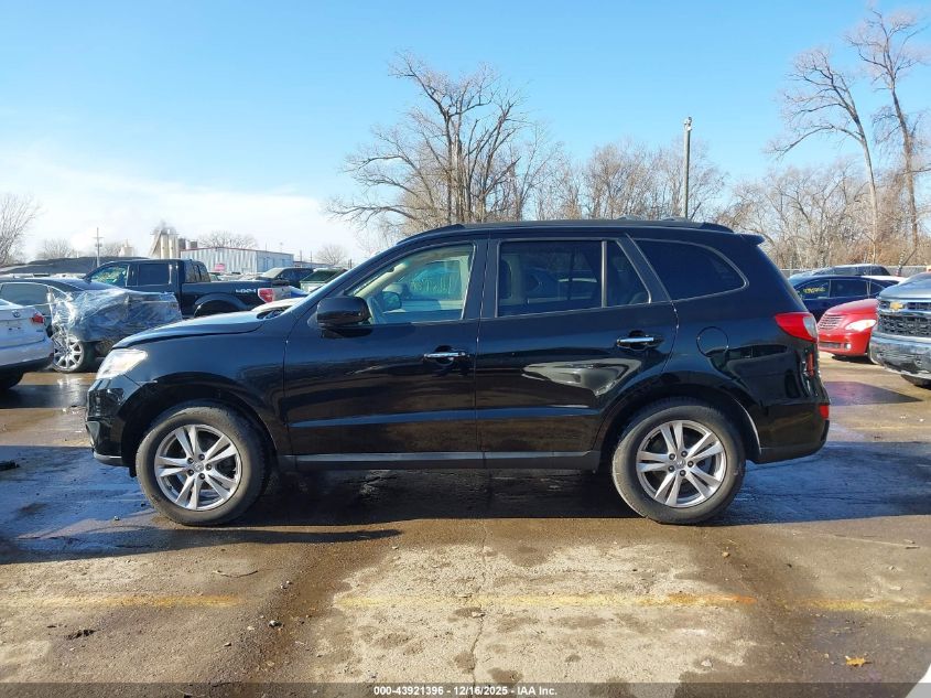 2012 Hyundai Santa Fe Limited V6 VIN: 5XYZKDAG0CG114079 Lot: 43921396