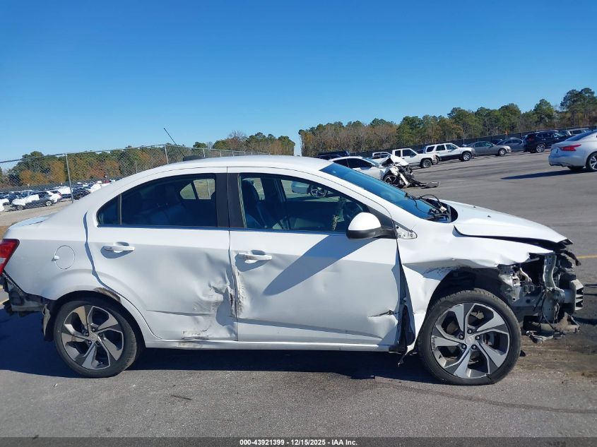 2018 Chevrolet Sonic Premier Auto VIN: 1G1JF5SBXJ4108014 Lot: 43921399