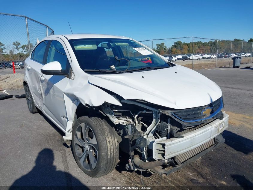 2018 Chevrolet Sonic Premier Auto VIN: 1G1JF5SBXJ4108014 Lot: 43921399