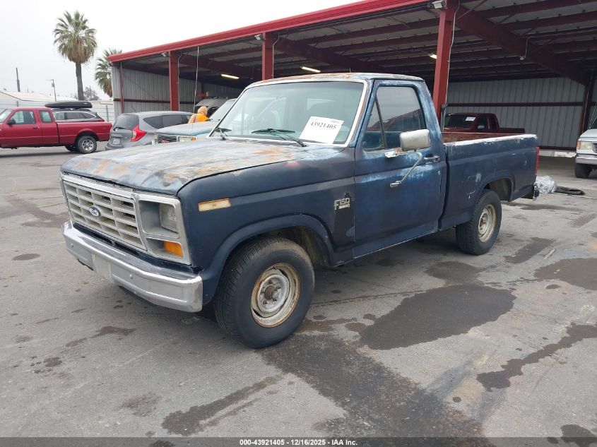 1FTDF15Y9GPB93576 1986 FORD F-150 photo no. 2
