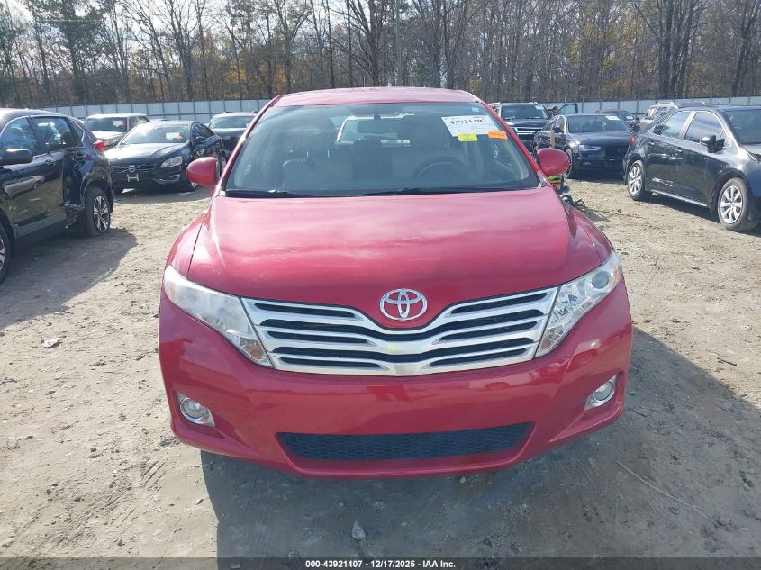 2009 Toyota Venza VIN: 4T3ZE11AX9U002191 Lot: 43921407