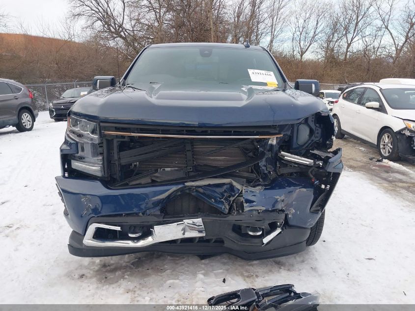 2022 Chevrolet Silverado 1500 Ltd 4Wd Short Bed High Country VIN: 1GCUYHET4NZ196796 Lot: 43921416