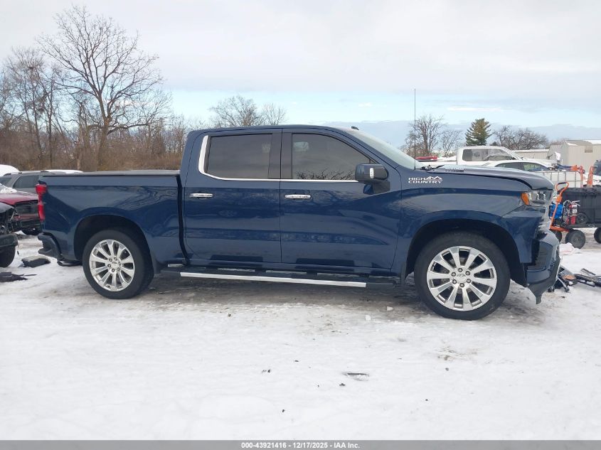 2022 Chevrolet Silverado 1500 Ltd 4Wd Short Bed High Country VIN: 1GCUYHET4NZ196796 Lot: 43921416