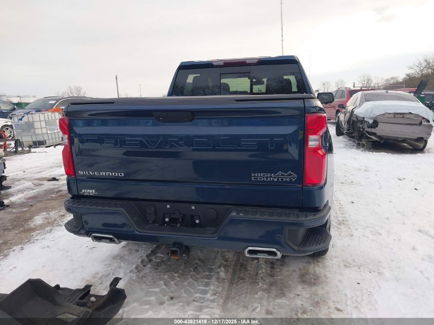 2022 Chevrolet Silverado 1500 Ltd 4Wd Short Bed High Country VIN: 1GCUYHET4NZ196796 Lot: 43921416