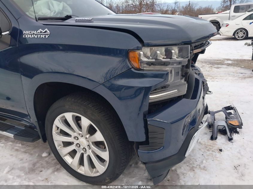 2022 Chevrolet Silverado 1500 Ltd 4Wd Short Bed High Country VIN: 1GCUYHET4NZ196796 Lot: 43921416
