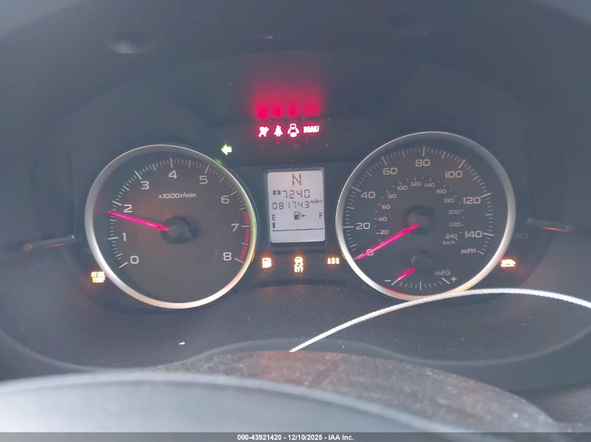 2013 Subaru Xv Crosstrek 2.0I Premium VIN: JF2GPACC4DH859509 Lot: 43921420