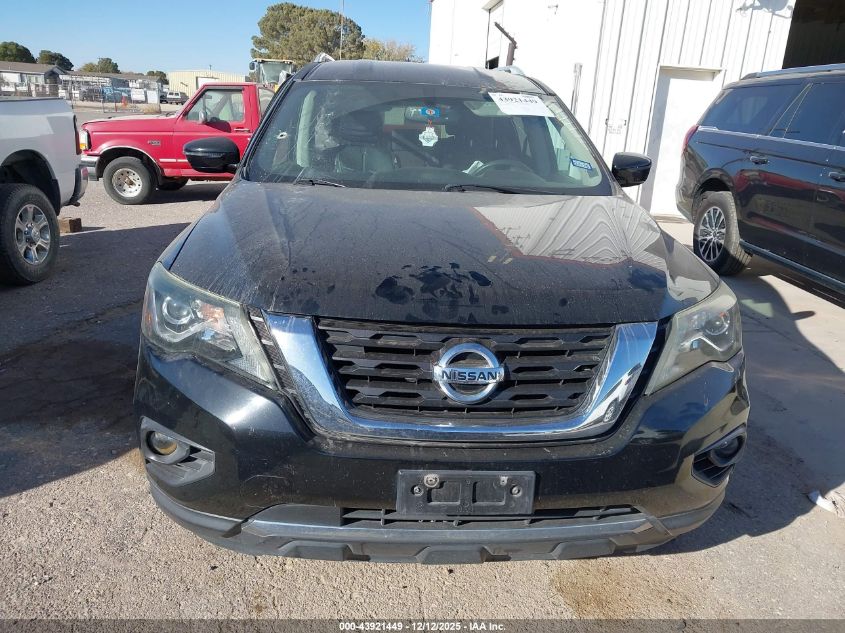 2017 Nissan Pathfinder Sv VIN: 5N1DR2MN3HC631498 Lot: 43921449